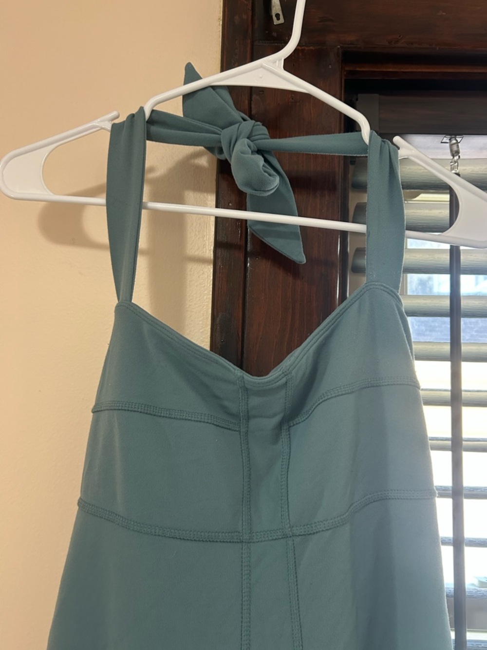 Slate Blue Athleta Halter Dress